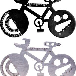 Keychain Multi-tool Metal Pocket Tool for men Portable Norustmulti-function2Pack